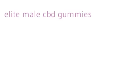 elite male cbd gummies