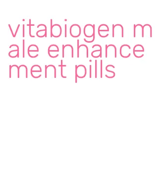 vitabiogen male enhancement pills